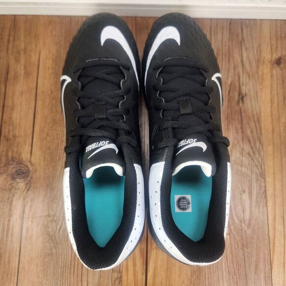 Nike Hyperdiamond 4 Keystone CZ5918-005 Women Sz 10 Black Molded Softball Cleats - Picture 7 of 11
